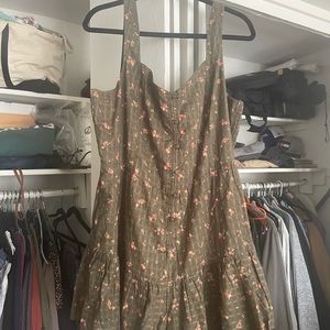 American Eagle/aerie Floral Skirty Romper *NWT*